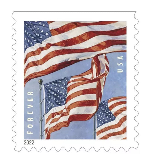 2022 U.S. Flag Forever Stamps Booklets