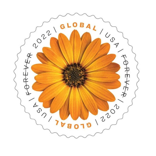 2022 Global African Daisy Forever Stamps